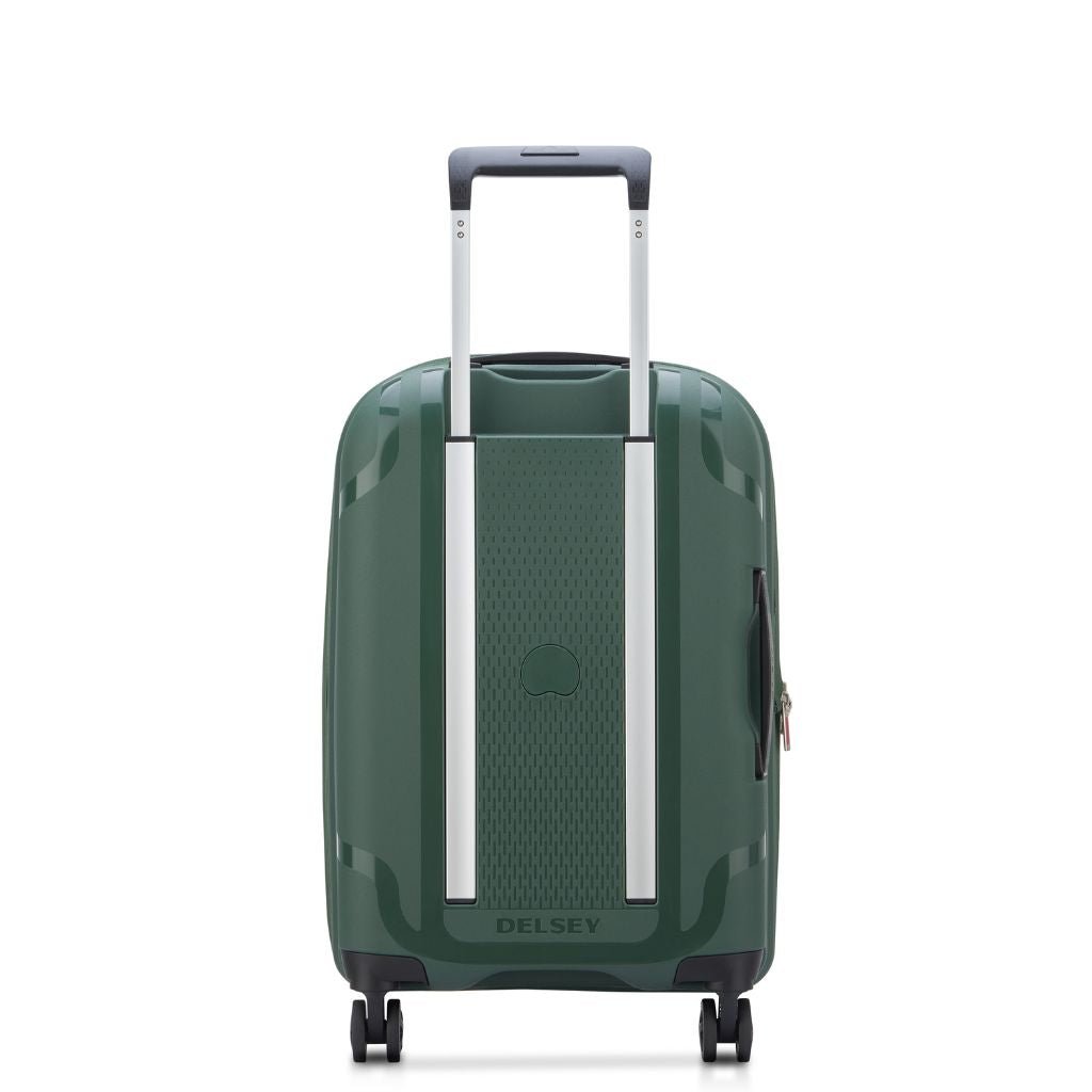 Delsey Clavel MR 55cm Carry On Luggage - Deep Green - Love Luggage
