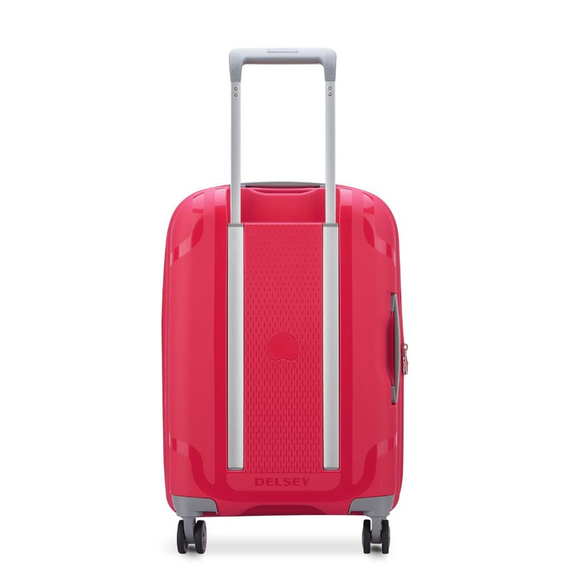 Delsey Clavel MR 55cm Carry On Luggage - Magenta - Love Luggage