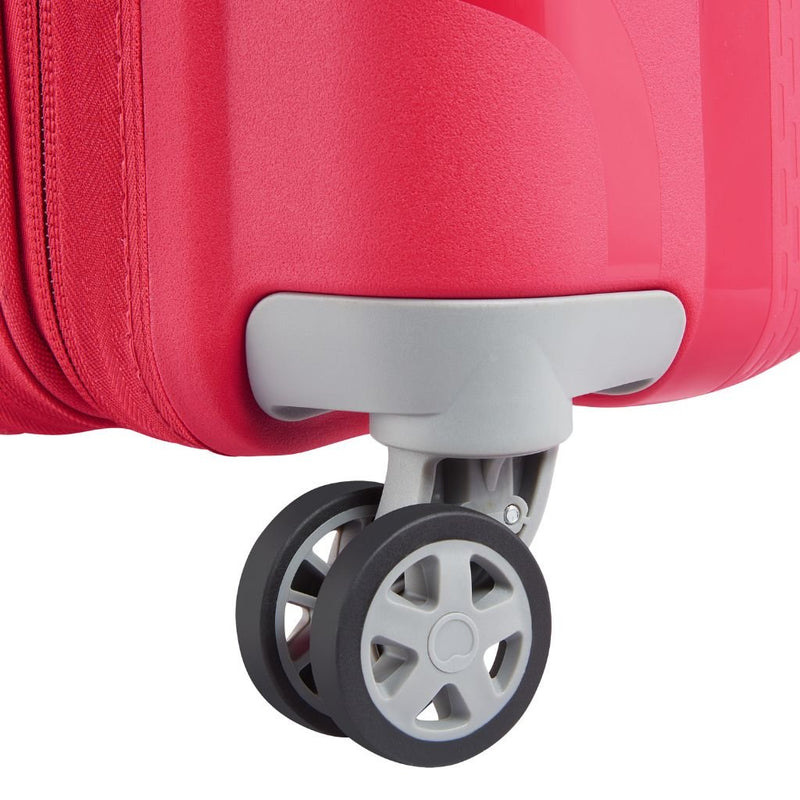 Delsey Clavel MR 55cm Carry On Luggage - Magenta - Love Luggage
