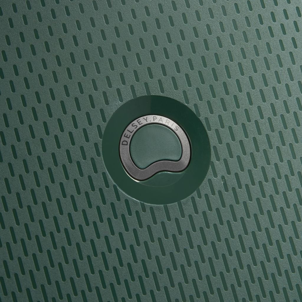 Delsey Clavel MR 71cm Medium Hardsided Spinner Luggage - Deep Green - Love Luggage