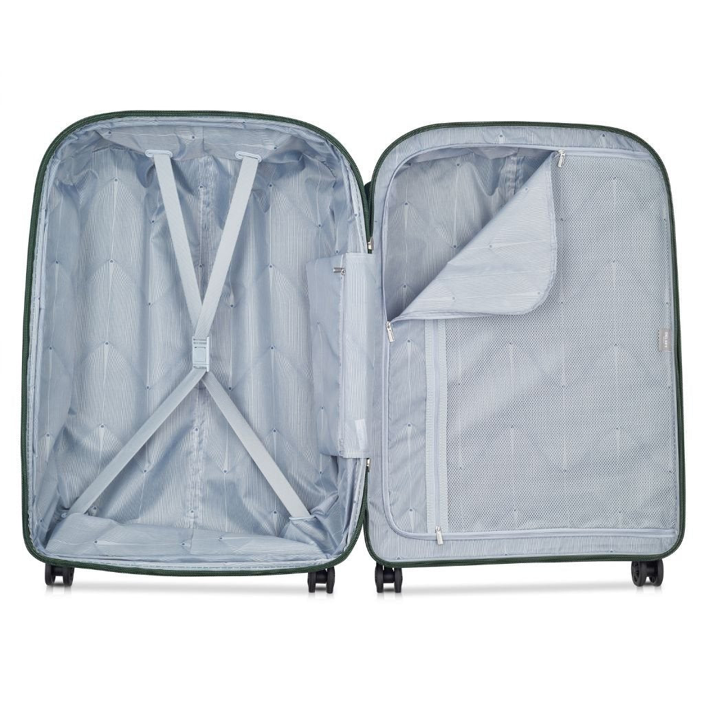 Delsey Clavel MR 71cm Medium Hardsided Spinner Luggage - Deep Green - Love Luggage