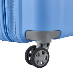 Delsey Clavel MR 71cm Medium Hardsided Spinner Luggage - Lavender Blue - Love Luggage