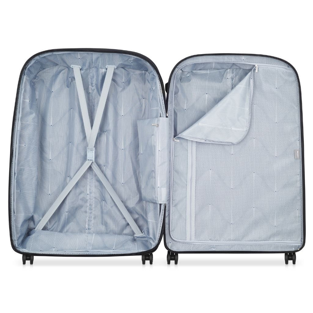 Delsey Clavel MR 76cm Medium Hardsided Spinner Luggage - Black - Love Luggage