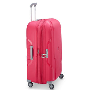 Delsey Clavel MR 76cm Medium Hardsided Spinner Luggage - Magenta - Love Luggage
