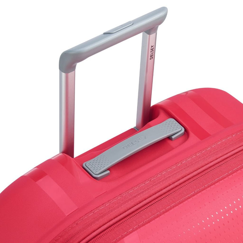 Delsey Clavel MR 76cm Medium Hardsided Spinner Luggage - Magenta - Love Luggage