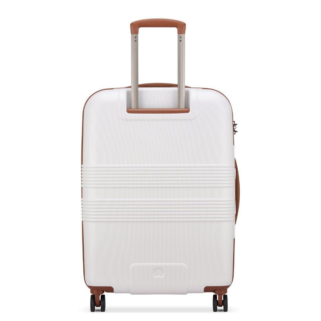 Delsey Flanerie Expandable 65cm Medium Suitcase - Champagne - Love Luggage