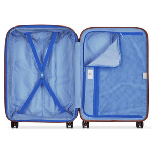 Delsey Flanerie Expandable 76cm Large Suitcase - Brown - Love Luggage