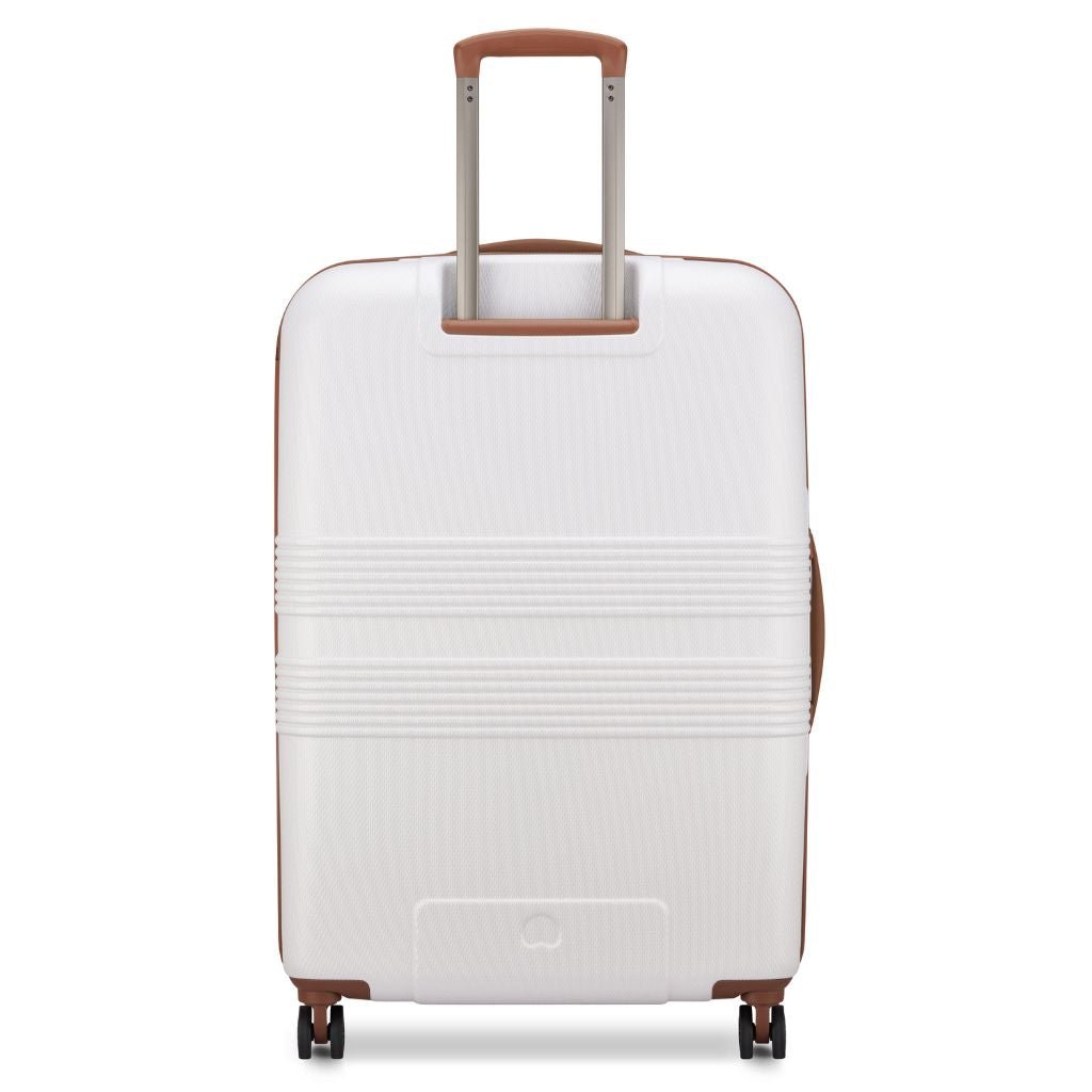Delsey Flanerie Expandable 76cm Large Suitcase - Champagne - Love Luggage