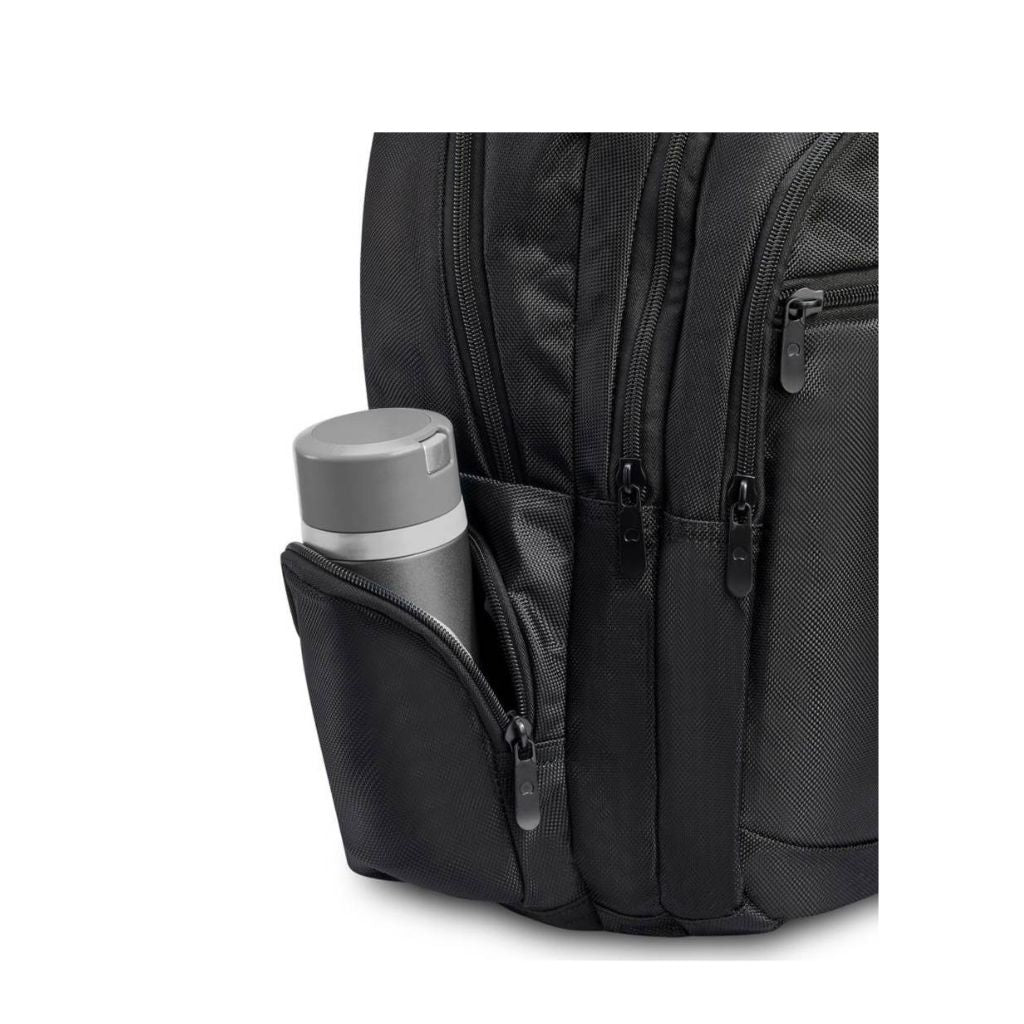 Delsey Flier 15.6" Laptop Backpack - Black - Love Luggage