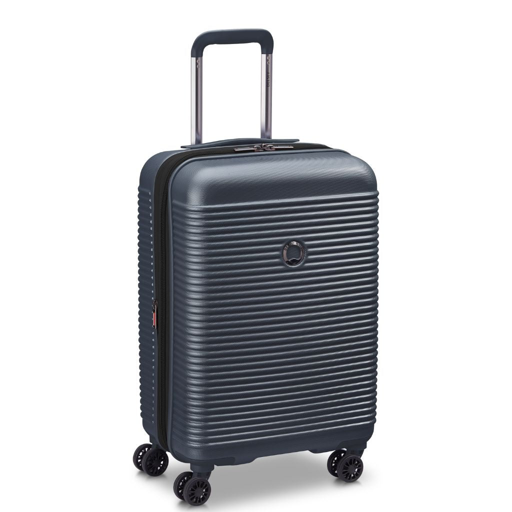 Delsey Freestyle 55cm Carry On Luggage - Anthracite - Love Luggage