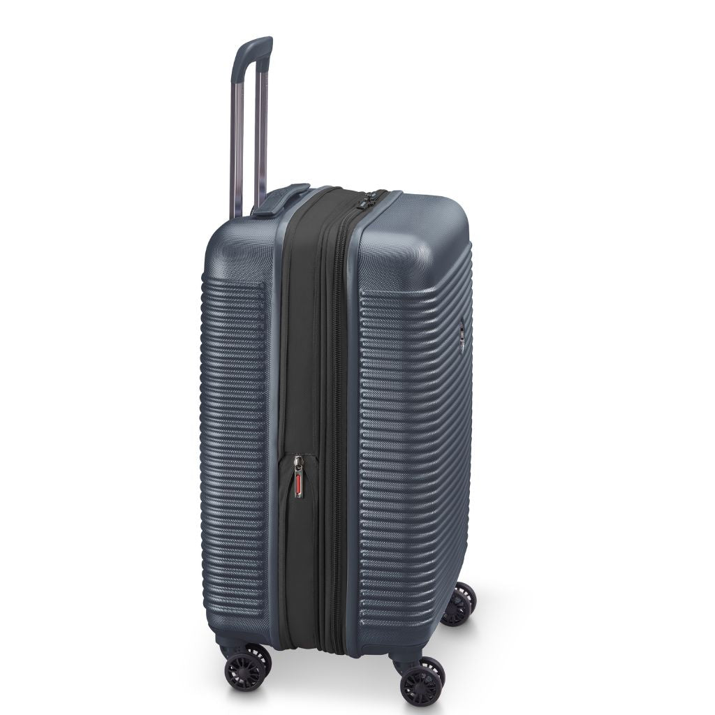 Delsey Freestyle 55cm Carry On Luggage - Anthracite - Love Luggage