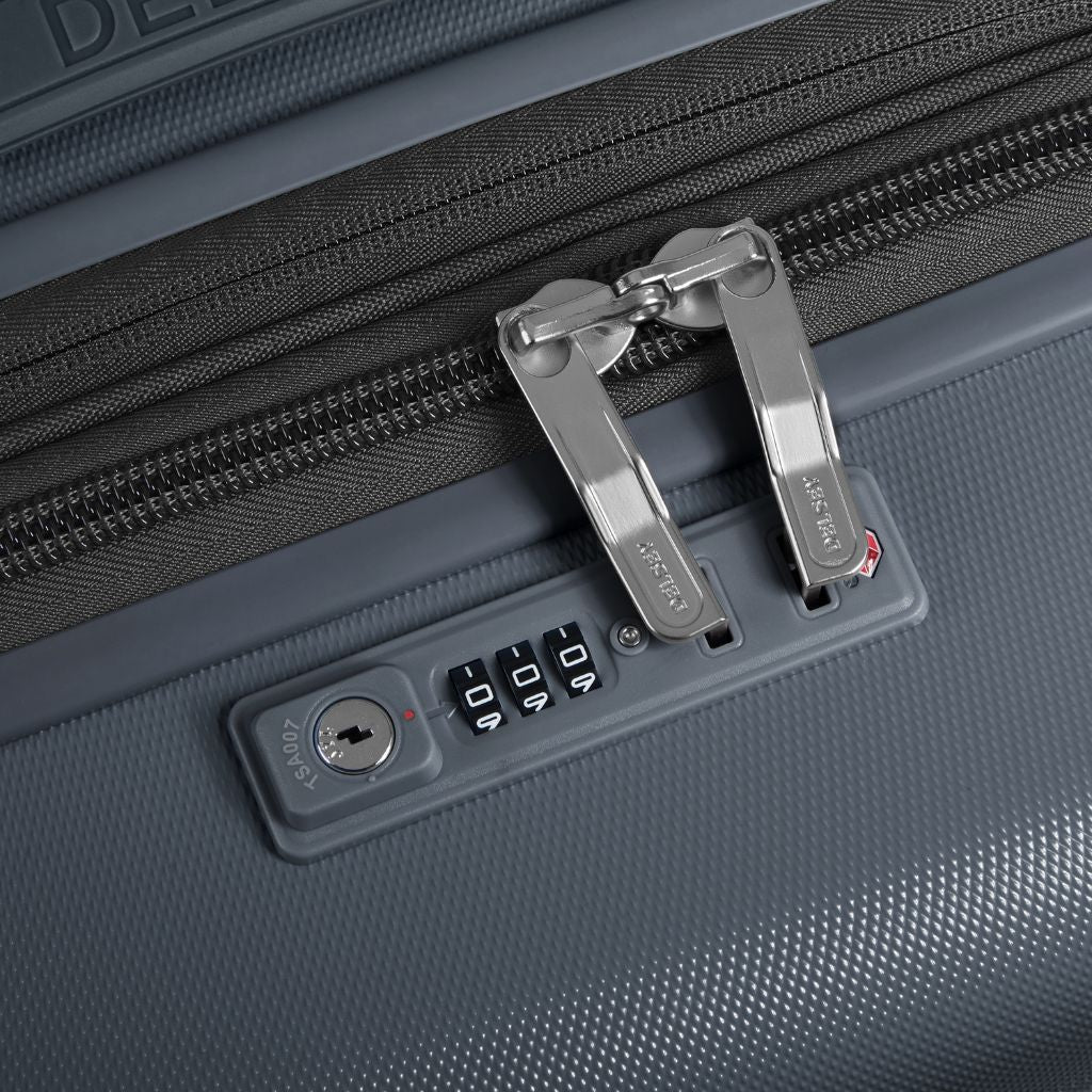 Delsey Freestyle 82cm Large Luggage - Anthracite - Love Luggage