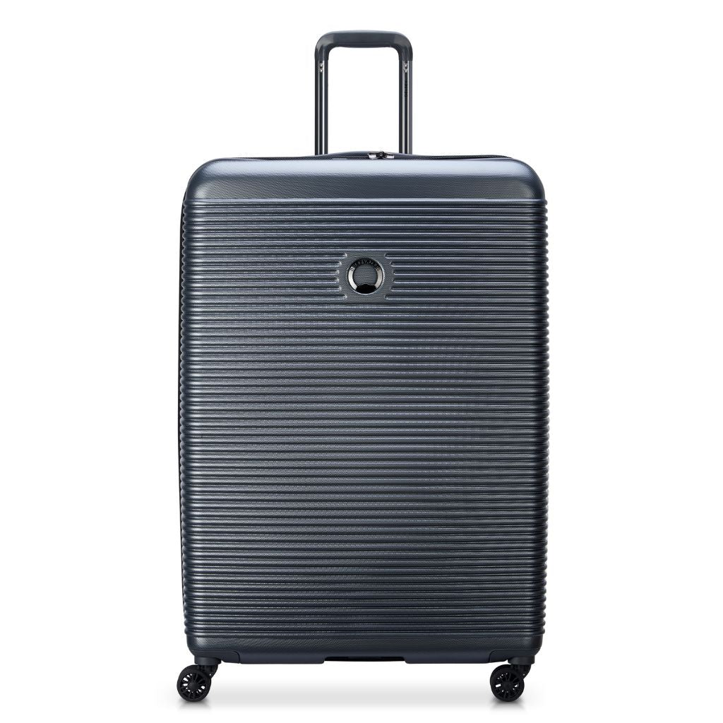 Delsey Freestyle 82cm Large Luggage - Anthracite - Love Luggage