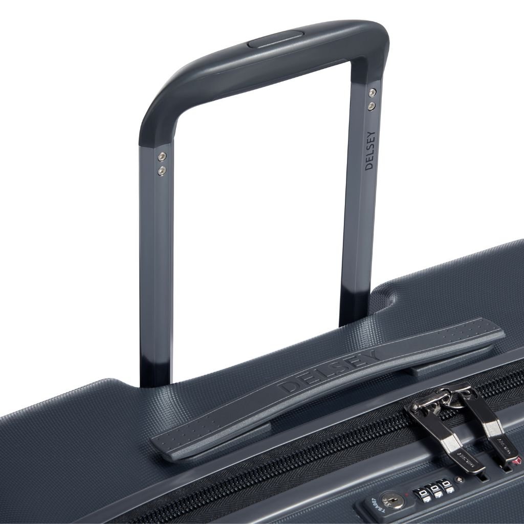 Delsey Freestyle 82cm Large Luggage - Anthracite - Love Luggage