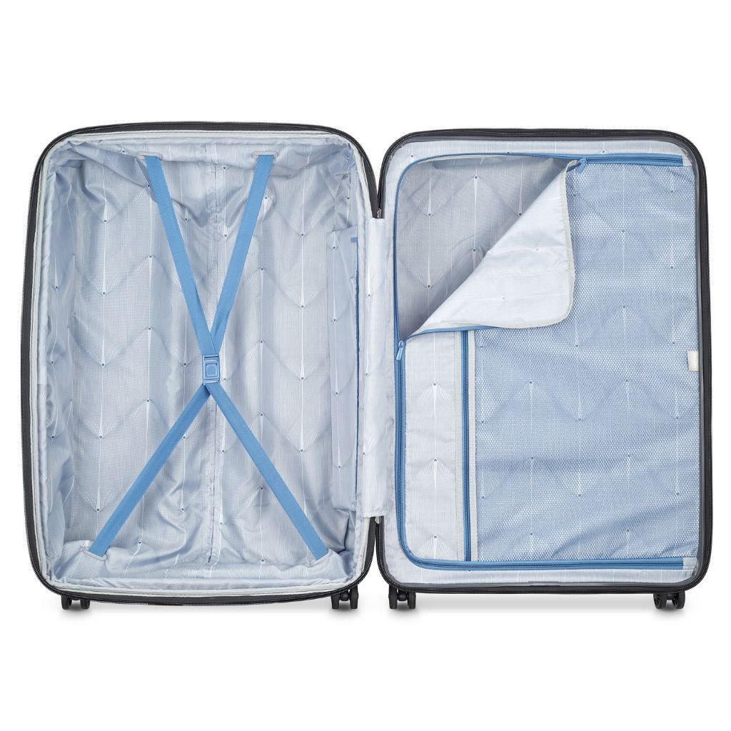 Delsey Freestyle 82cm Large Luggage - Anthracite - Love Luggage