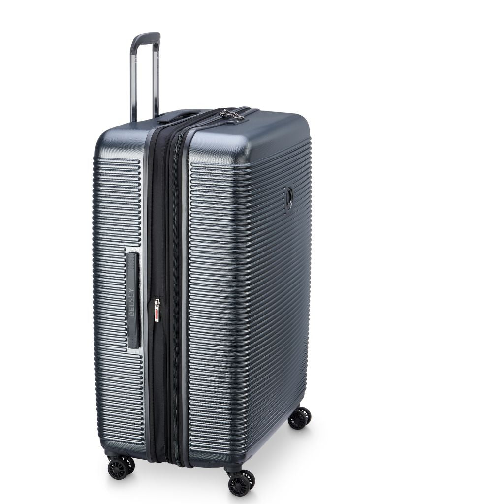 Delsey Freestyle 82cm Large Luggage - Anthracite - Love Luggage