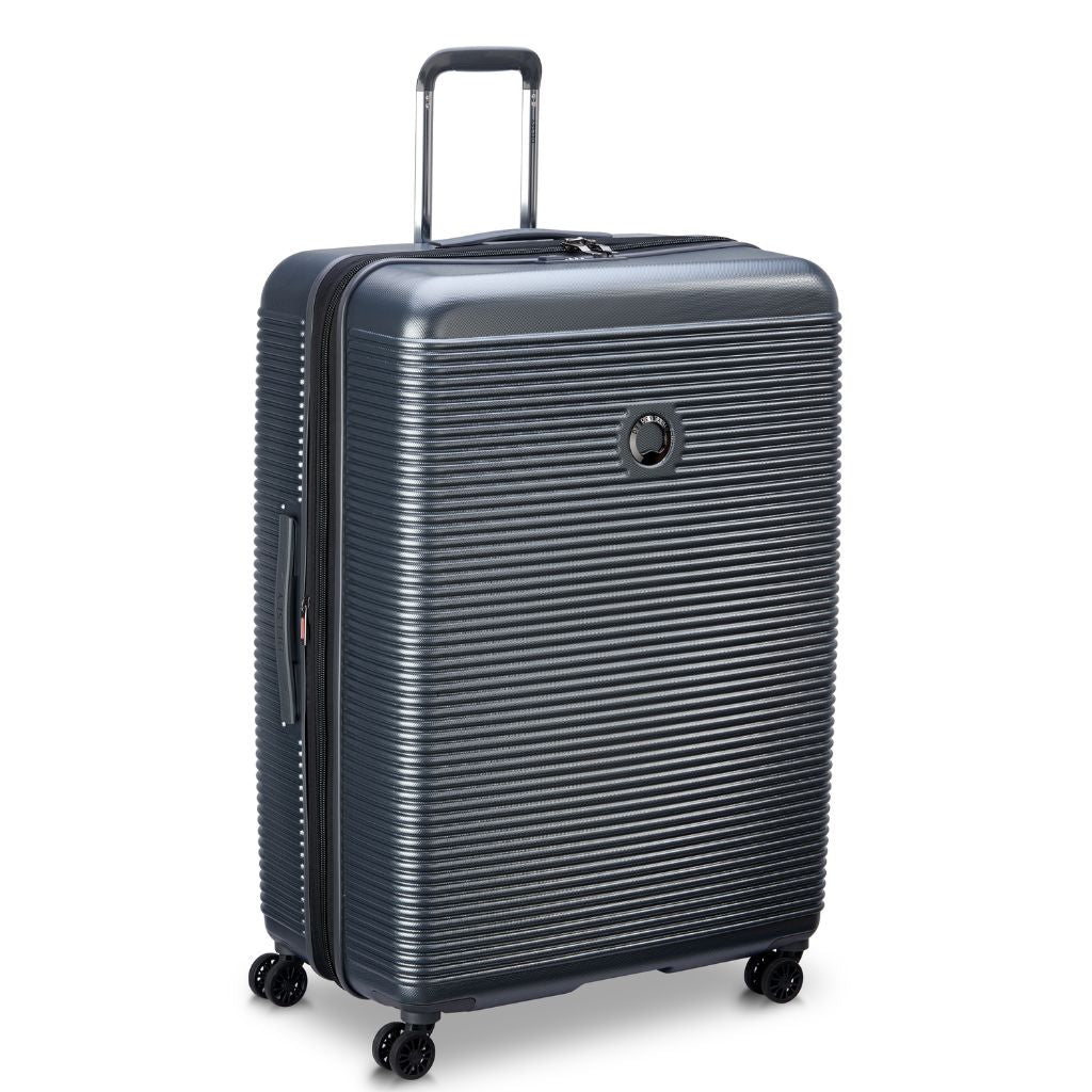 Delsey Freestyle 82cm Large Luggage - Anthracite - Love Luggage