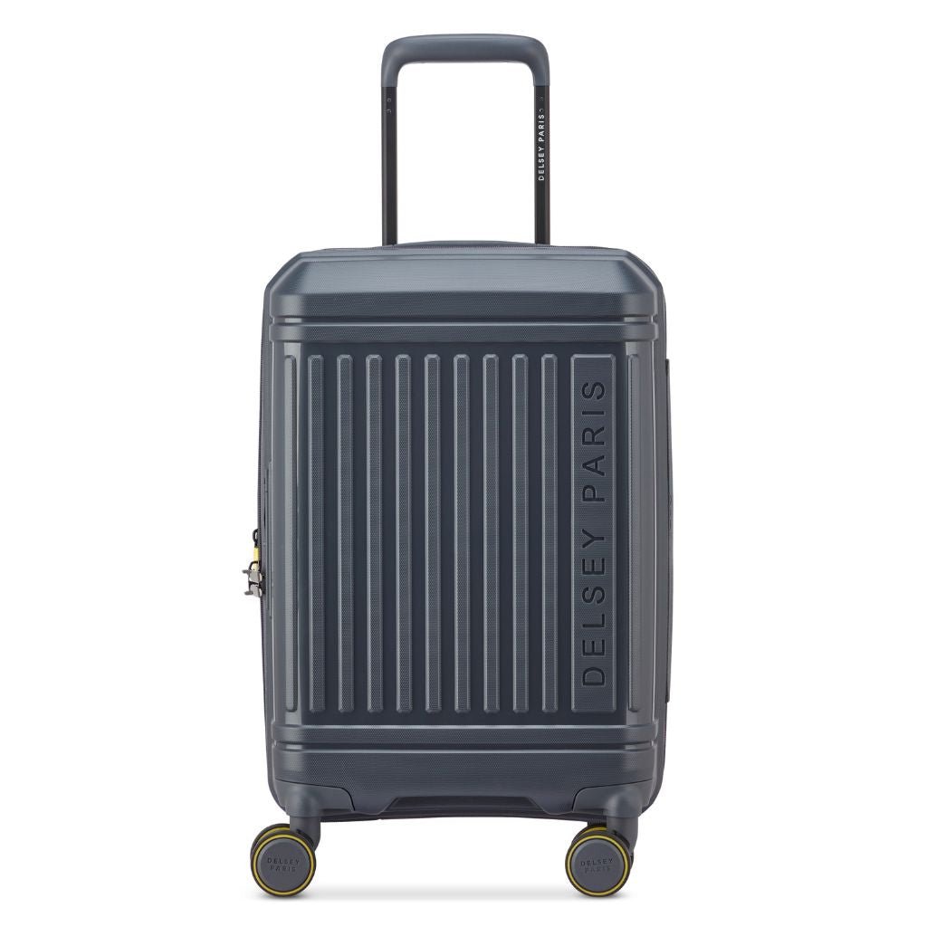 Delsey Lutece Lightweight EXP Carry On Suitcase - Anthracite - Love Luggage