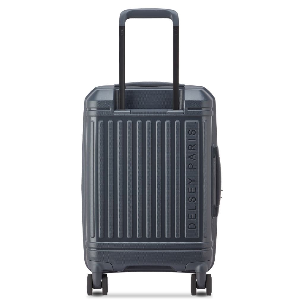 Delsey Lutece Lightweight EXP Carry On Suitcase - Anthracite - Love Luggage
