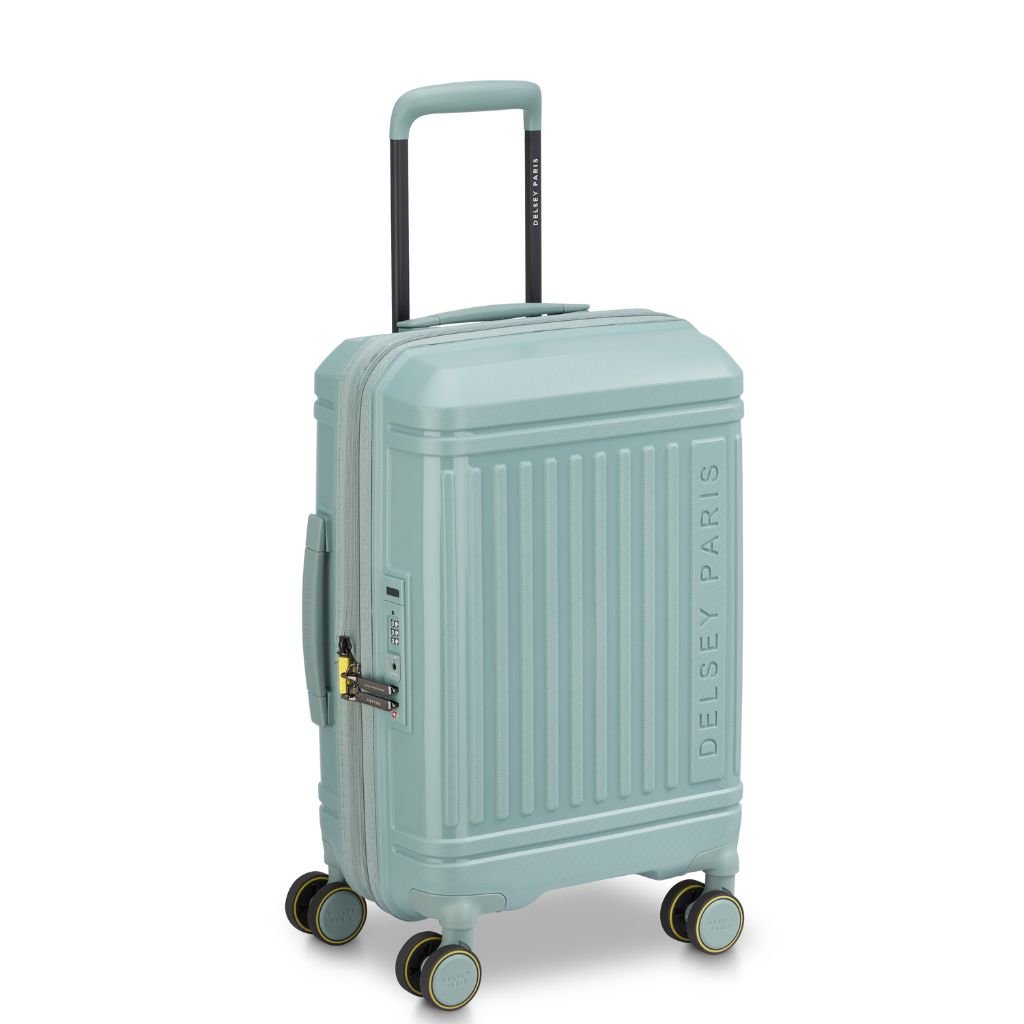 Delsey Lutece Lightweight EXP Carry On Suitcase - Green - Love Luggage