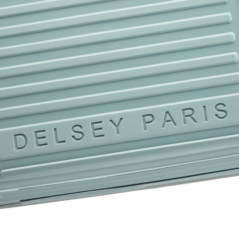 Delsey Lutece Lightweight EXP Carry On Suitcase - Green - Love Luggage