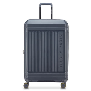 Delsey Lutece Lightweight EXP Large Suitcase - Anthracite - Love Luggage