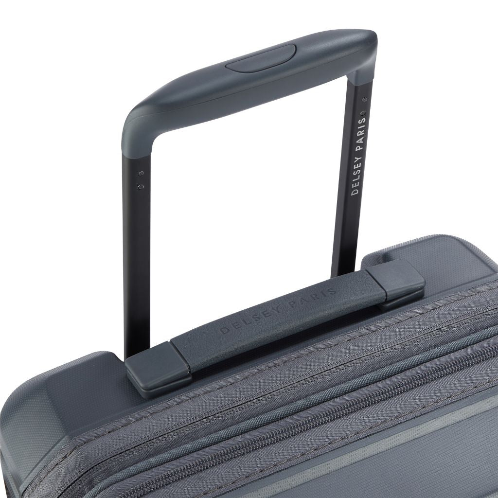 Delsey Lutece Lightweight EXP Large Suitcase - Anthracite - Love Luggage