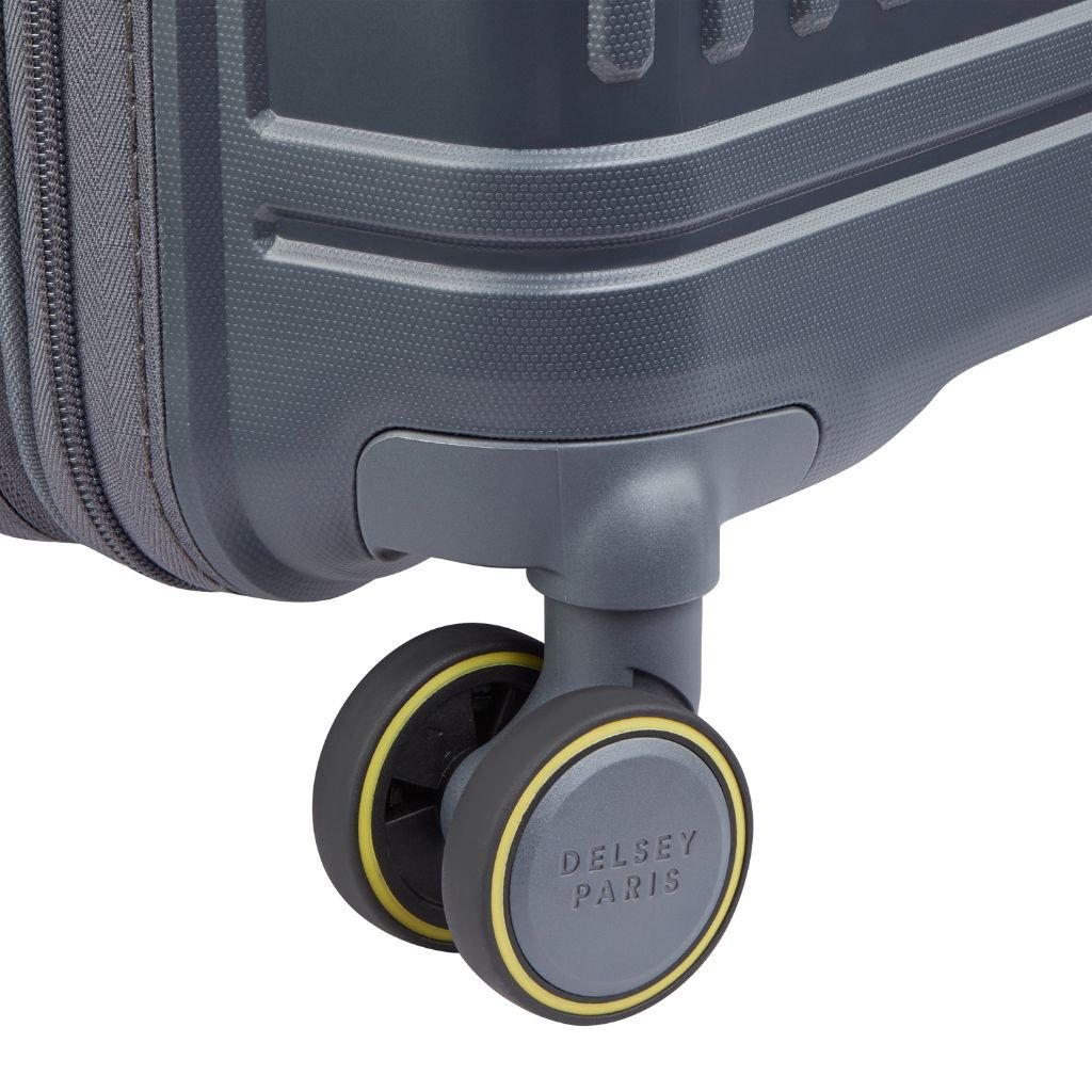 Delsey Lutece Lightweight EXP Large Suitcase - Anthracite - Love Luggage