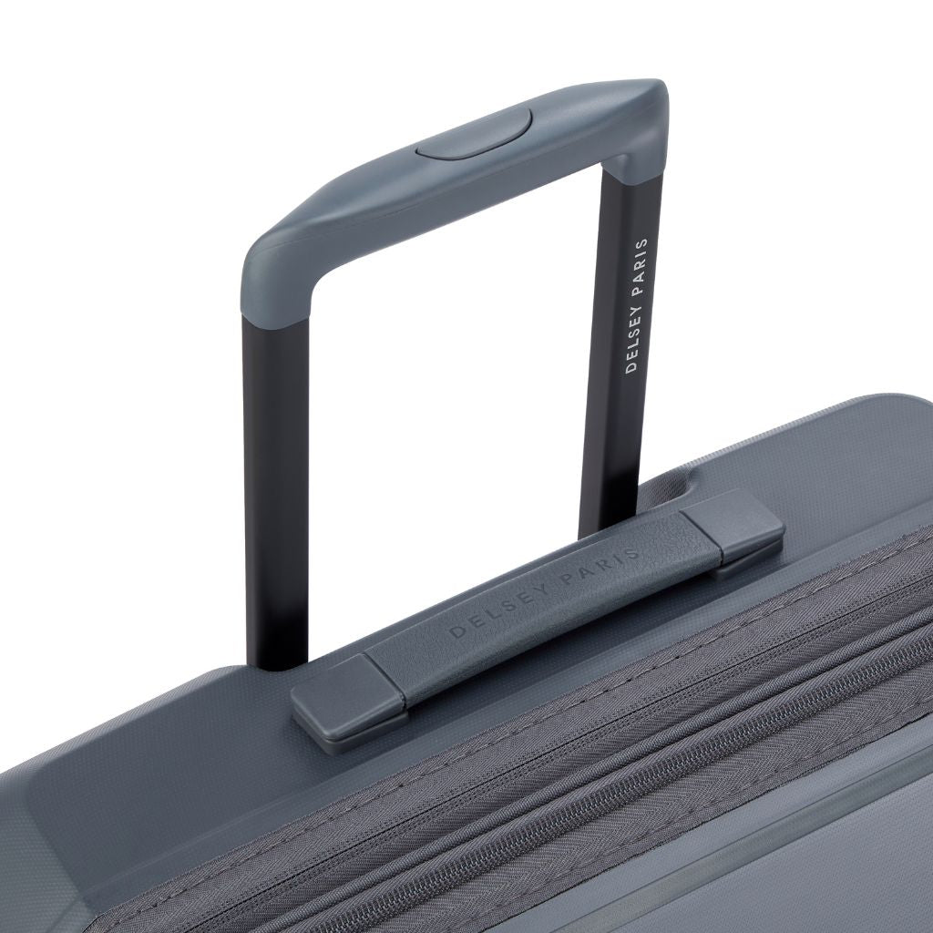 Delsey Lutece Lightweight EXP Medium Suitcase - Anthracite - Love Luggage
