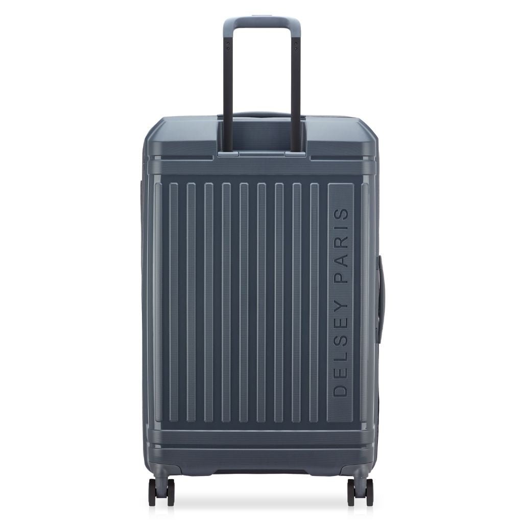 Delsey Lutece Lightweight EXP X Large Suitcase - Anthracite - Love Luggage