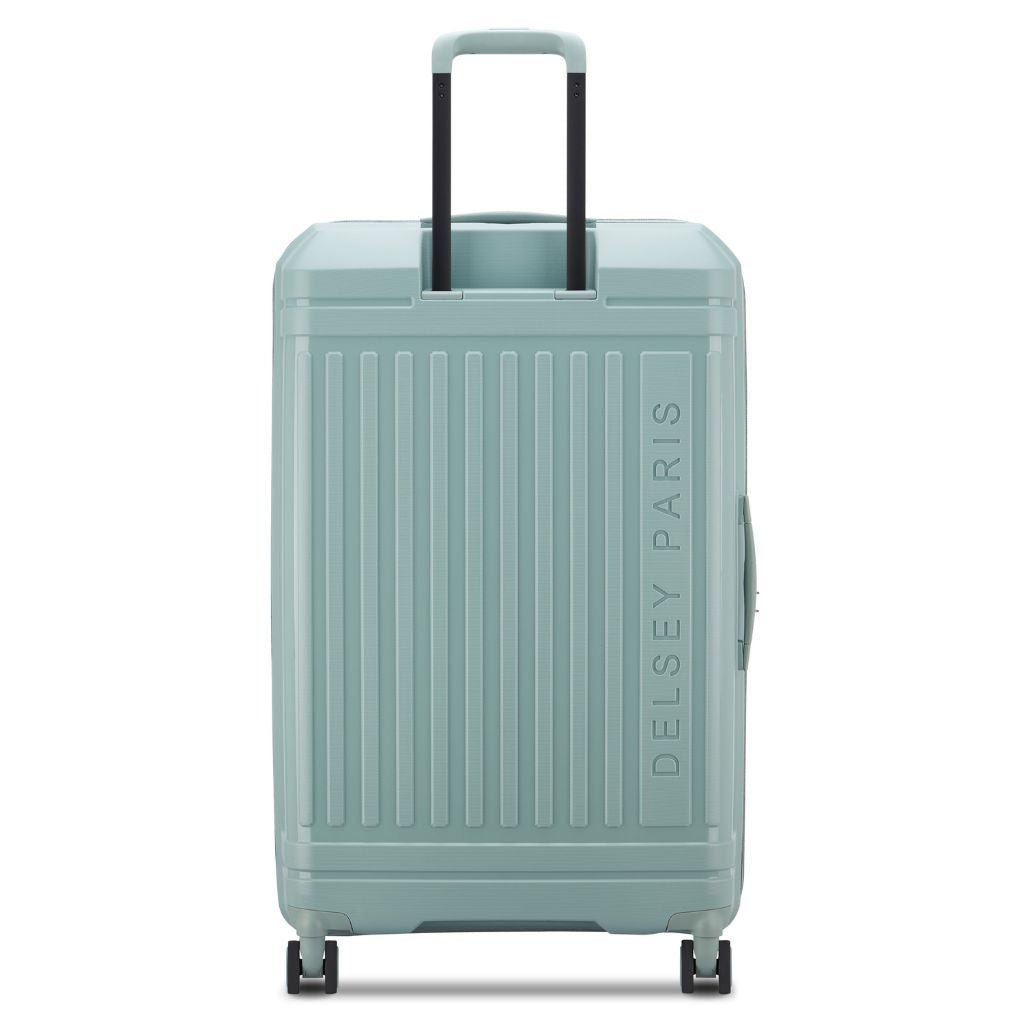 Delsey Lutece Lightweight EXP X Large Suitcase - Green - Love Luggage