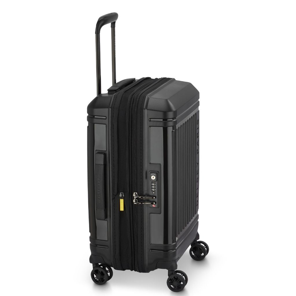 Delsey Lutece SE Lightweight EXP 2.2KG Carry On - Black - Love Luggage
