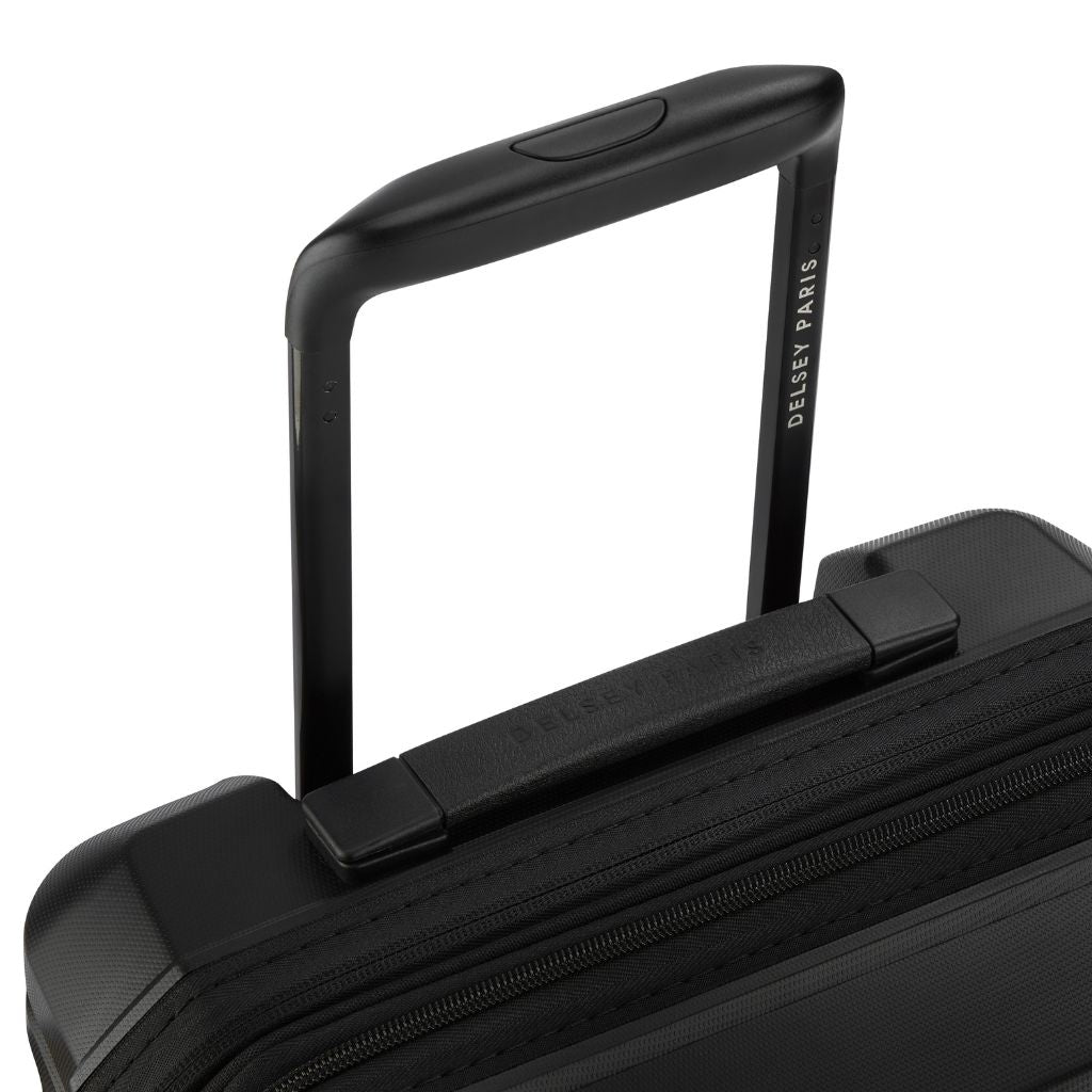Delsey Lutece SE Lightweight EXP 2.2KG Carry On - Black - Love Luggage
