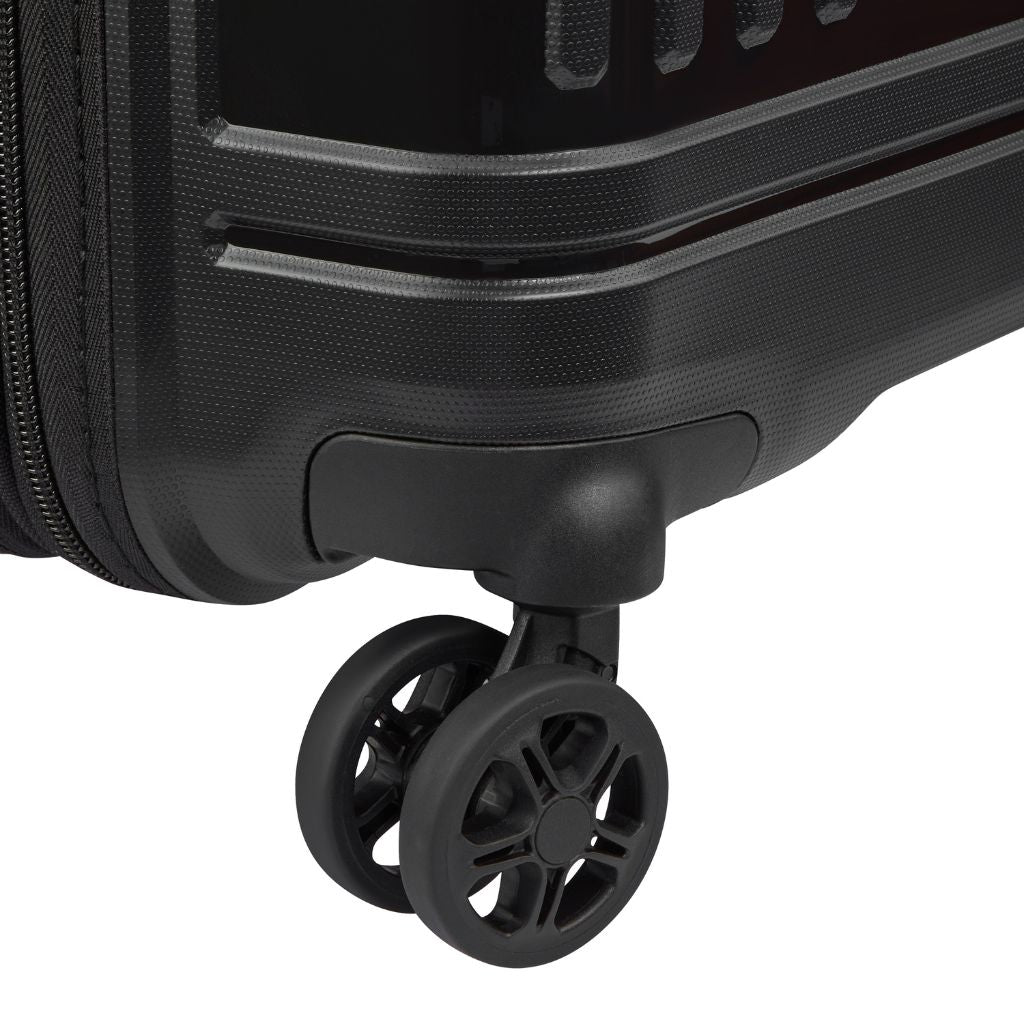 Delsey Lutece SE Lightweight EXP 2.2KG Carry On - Black - Love Luggage