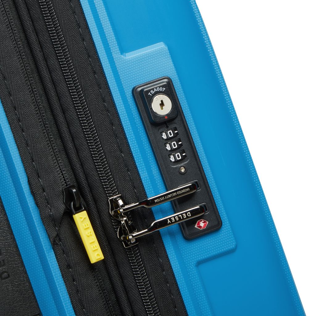 Delsey Lutece SE Lightweight EXP 2.2KG Carry On - Blue - Love Luggage