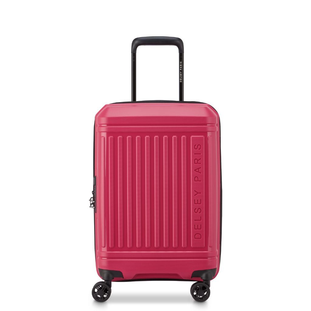 Delsey Lutece SE Lightweight EXP 2.2KG Carry On - Red - Love Luggage