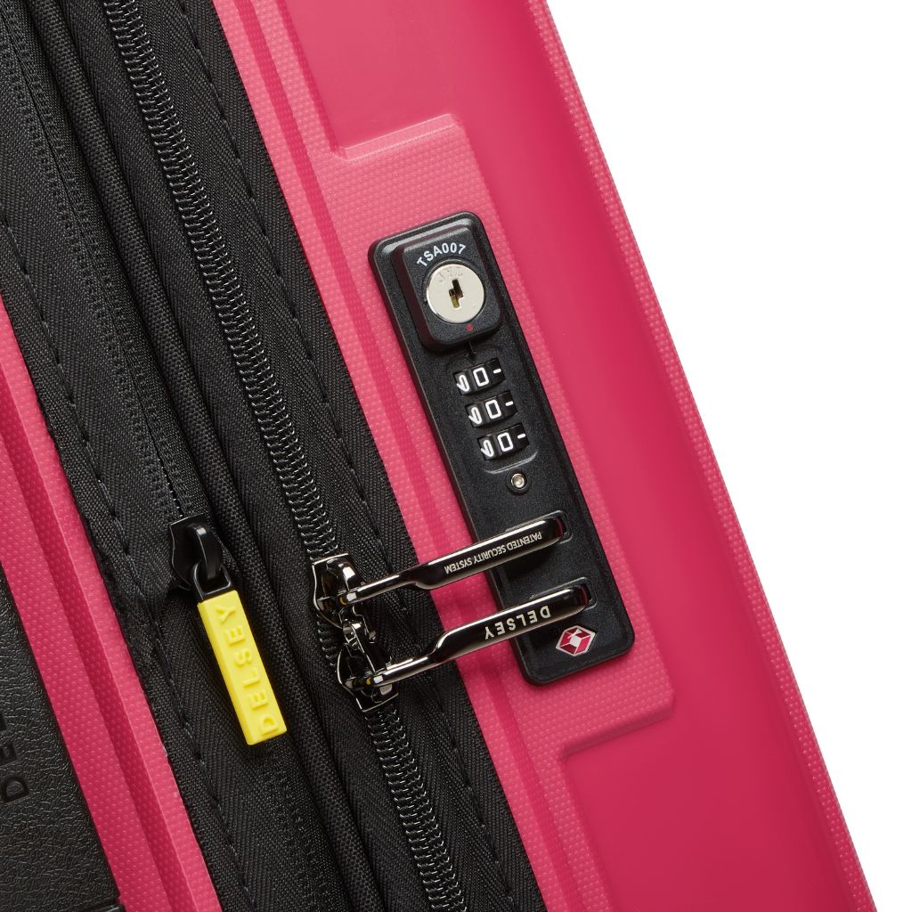 Delsey Lutece SE Lightweight EXP 2.2KG Carry On - Red - Love Luggage