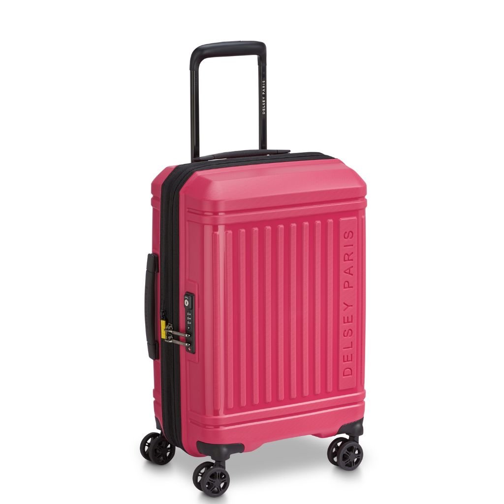 Delsey Lutece SE Lightweight EXP 2.2KG Carry On - Red - Love Luggage