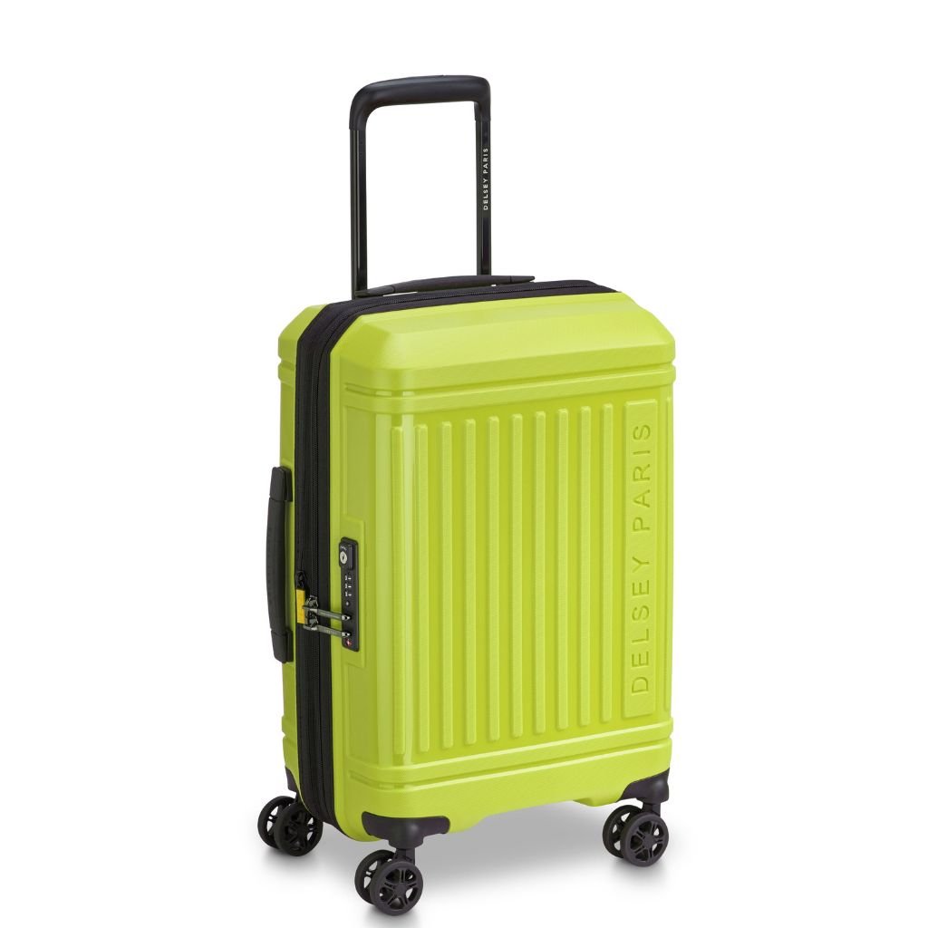Delsey Lutece SE Lightweight EXP 2.2KG Carry On Suitcase - Green - Love Luggage