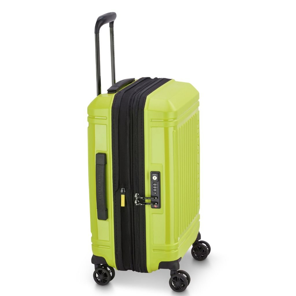 Delsey Lutece SE Lightweight EXP 2.2KG Carry On Suitcase - Green - Love Luggage