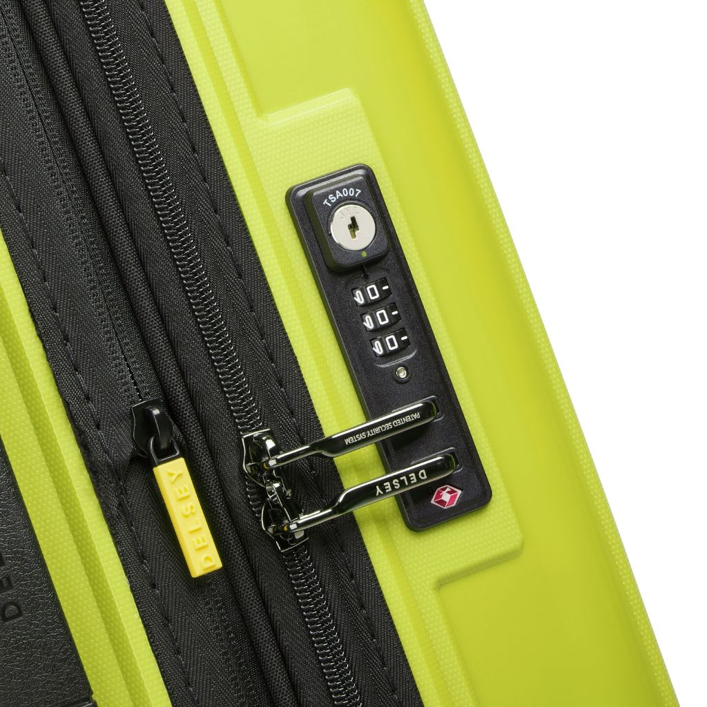 Delsey Lutece SE Lightweight EXP 2.2KG Carry On Suitcase - Green - Love Luggage