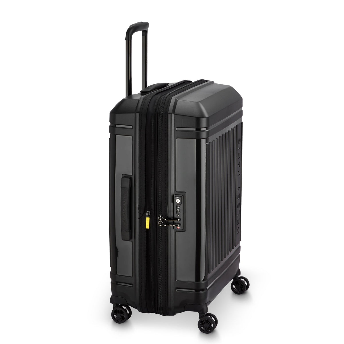 Delsey Lutece SE Lightweight EXP 3.1KG Medium - Black - Love Luggage