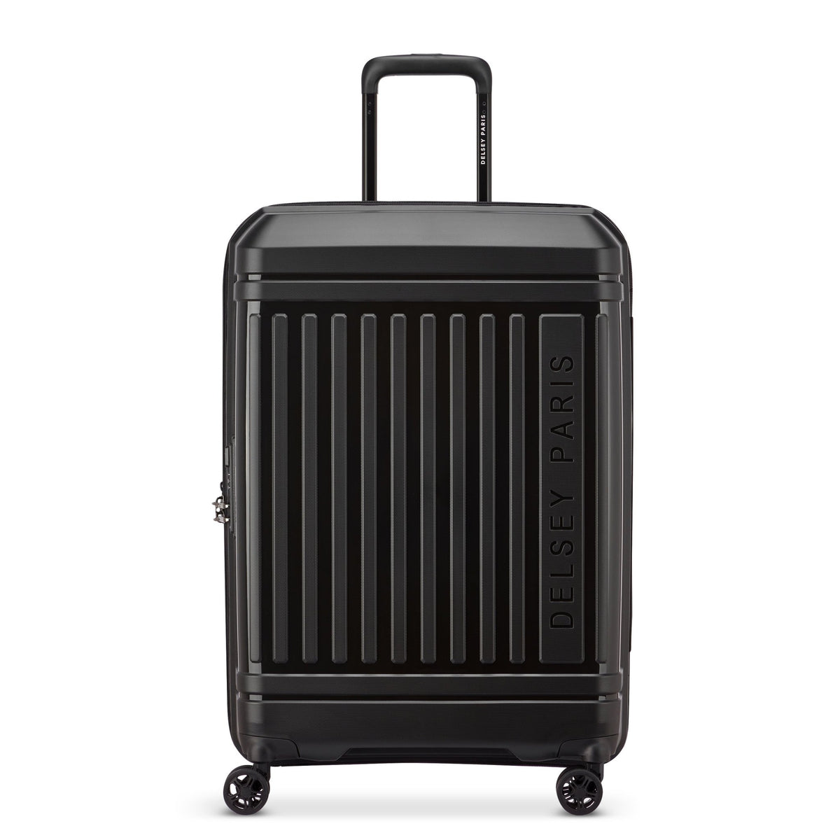 Delsey Lutece SE Lightweight EXP 3.1KG Medium - Black - Love Luggage