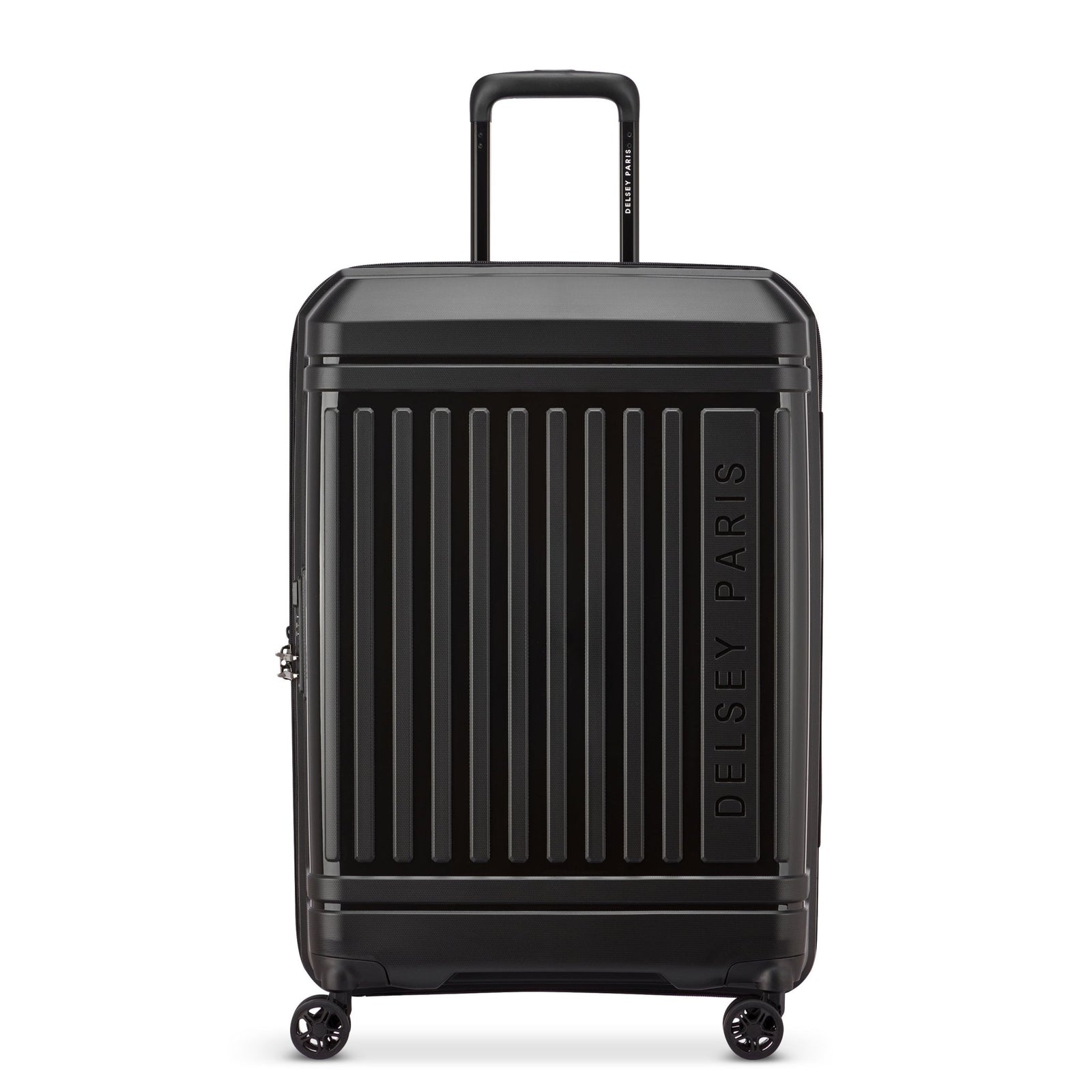 Delsey Lutece SE Lightweight EXP 3.1KG Medium - Black - Love Luggage