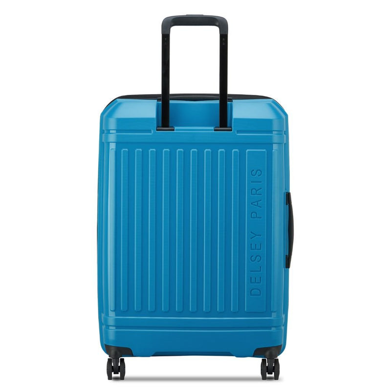 Delsey Lutece SE Lightweight EXP 3.1KG Medium Suitcase - Blue - Love Luggage