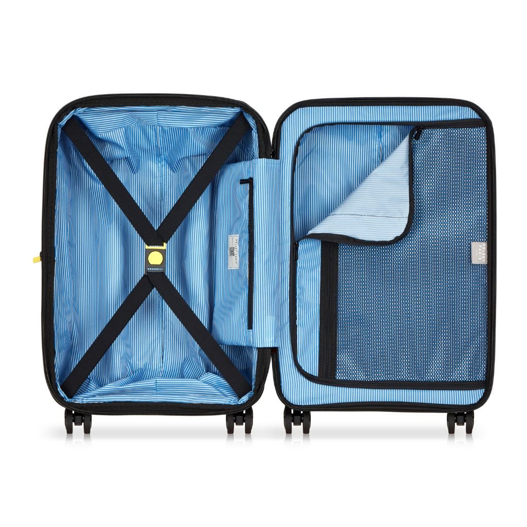 Delsey Lutece SE Lightweight EXP 3.1KG Medium Suitcase - Blue - Love Luggage