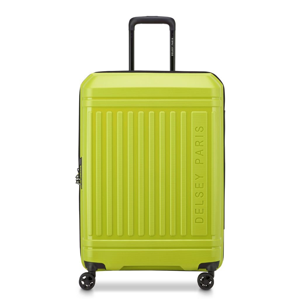 Delsey Lutece SE Lightweight EXP 3.1KG Medium Suitcase - Green - Love Luggage
