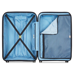 Delsey Lutece SE Lightweight EXP 3.5KG Large Suitcase - Red - Love Luggage