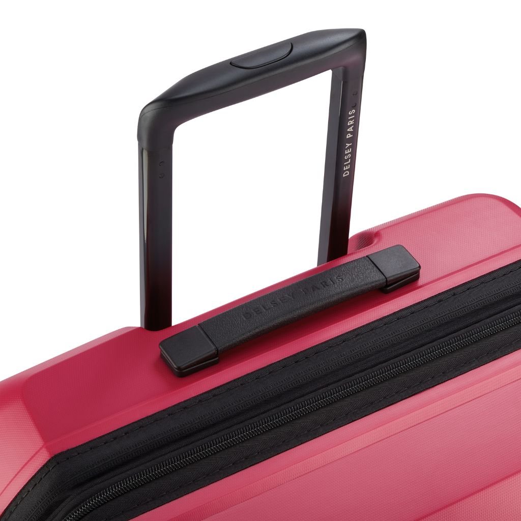 Delsey Lutece SE Lightweight EXP 3.5KG Large Suitcase - Red - Love Luggage