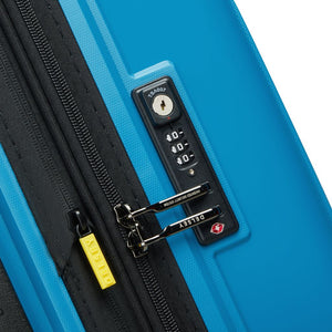 Delsey Lutece SE Lightweight EXP 3.6KG X Large Suitcase - Blue - Love Luggage